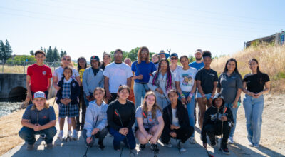 Antioch Council of Teens Creek Cleanup